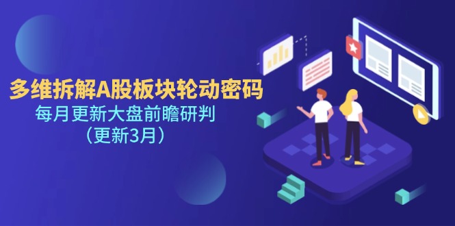 （14213期）多维拆解A股板块轮动密码，每月更新大盘前瞻研判（更新3月）-華夏云创