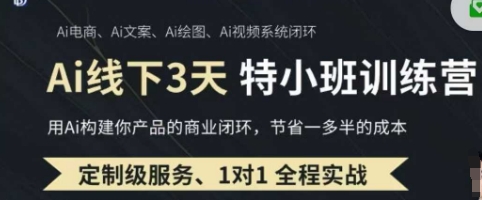 AI实操培训第20-21期线下，0基础保姆级教程，3月最新整理，企业获客、降本增效、打造超级个体-華夏云创
